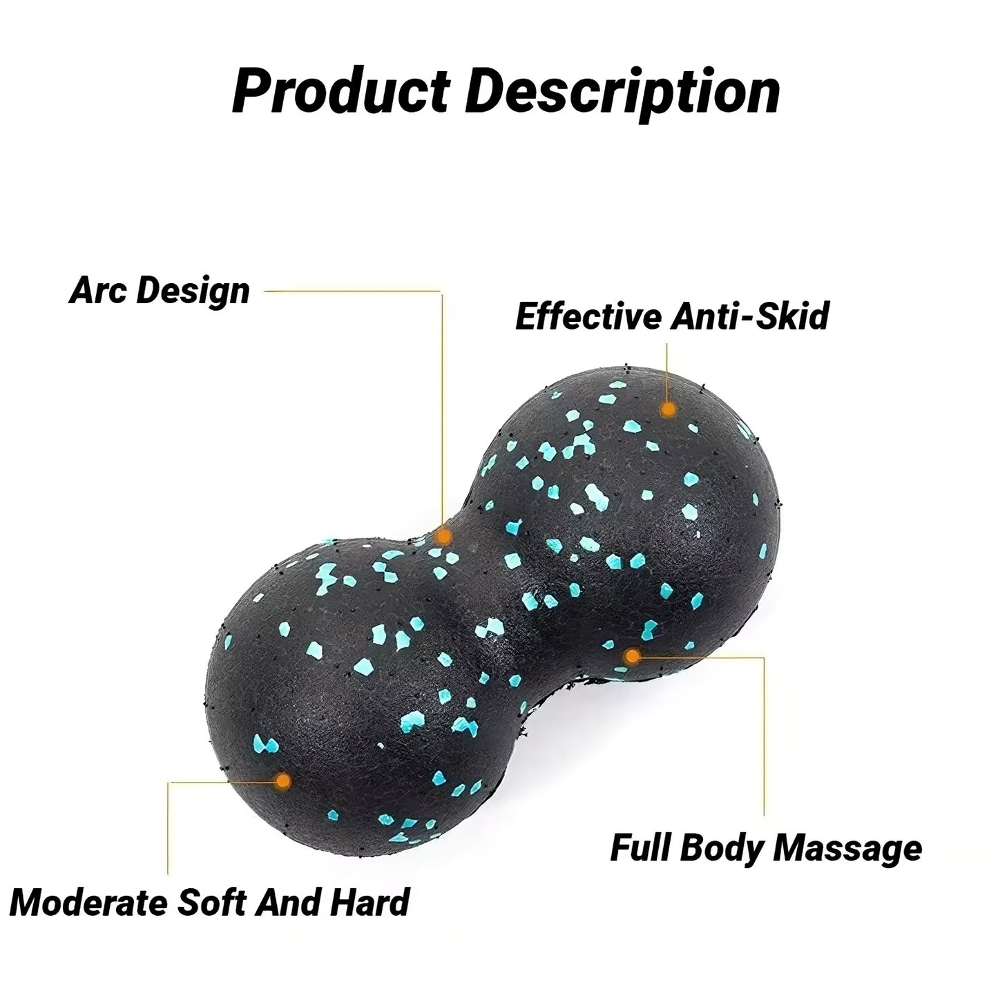 ProRelax™ Fasciabal & Schuimblok Set voor Spierontspanning