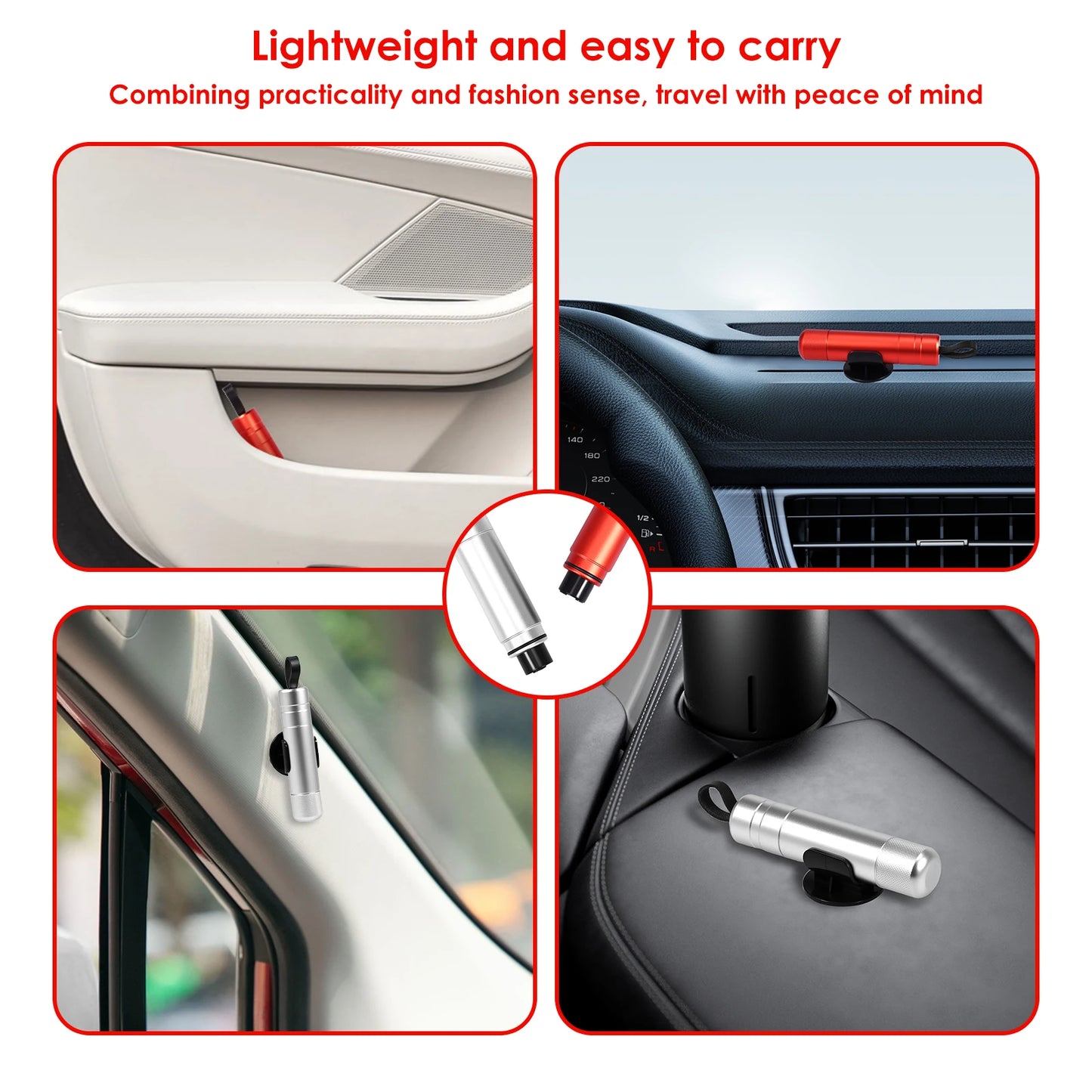 AutoGuard Pro 2-in-1 Escape Tool - Veiligheid in Nood