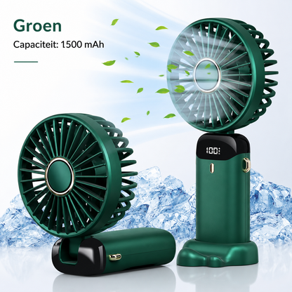 CooliGo – Draagbare Handventilator met 5 Snelheden