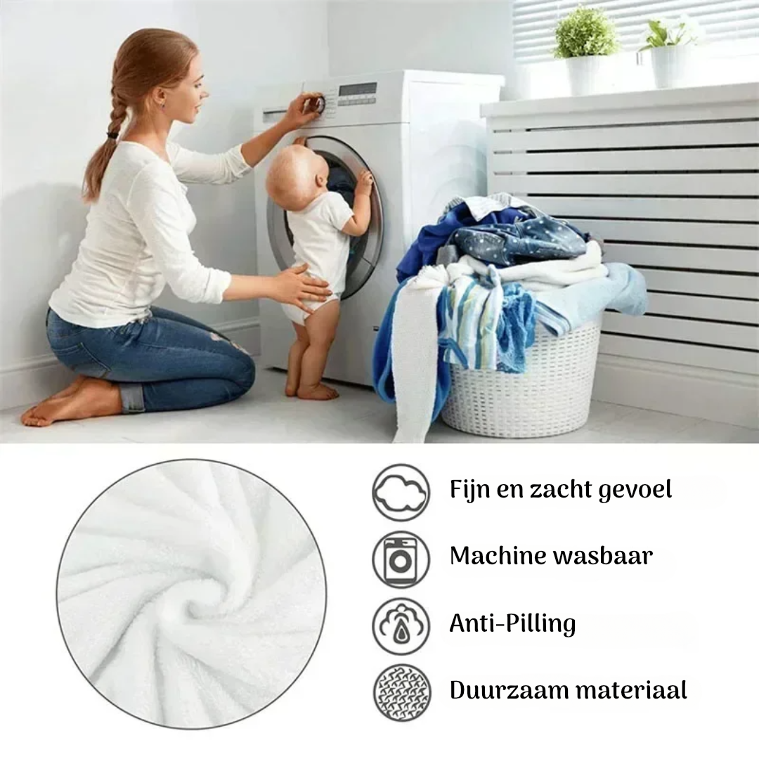 CosyWarm™ Luxe Flanel Deken – Heerlijk Warm & Stijlvol Comfort