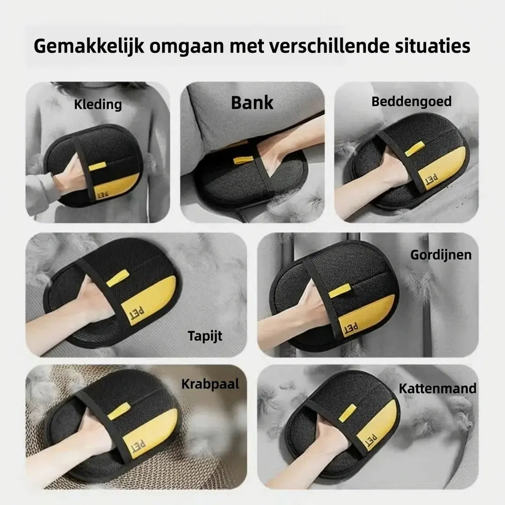 Dehair Glove ™ - De Ultieme Huisdierhandschoen