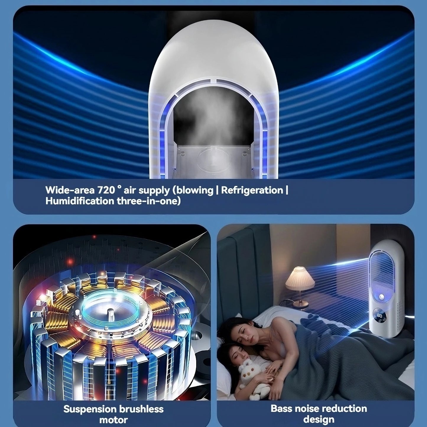 ArcticAir™ Mini Airco met USB en Verneveling