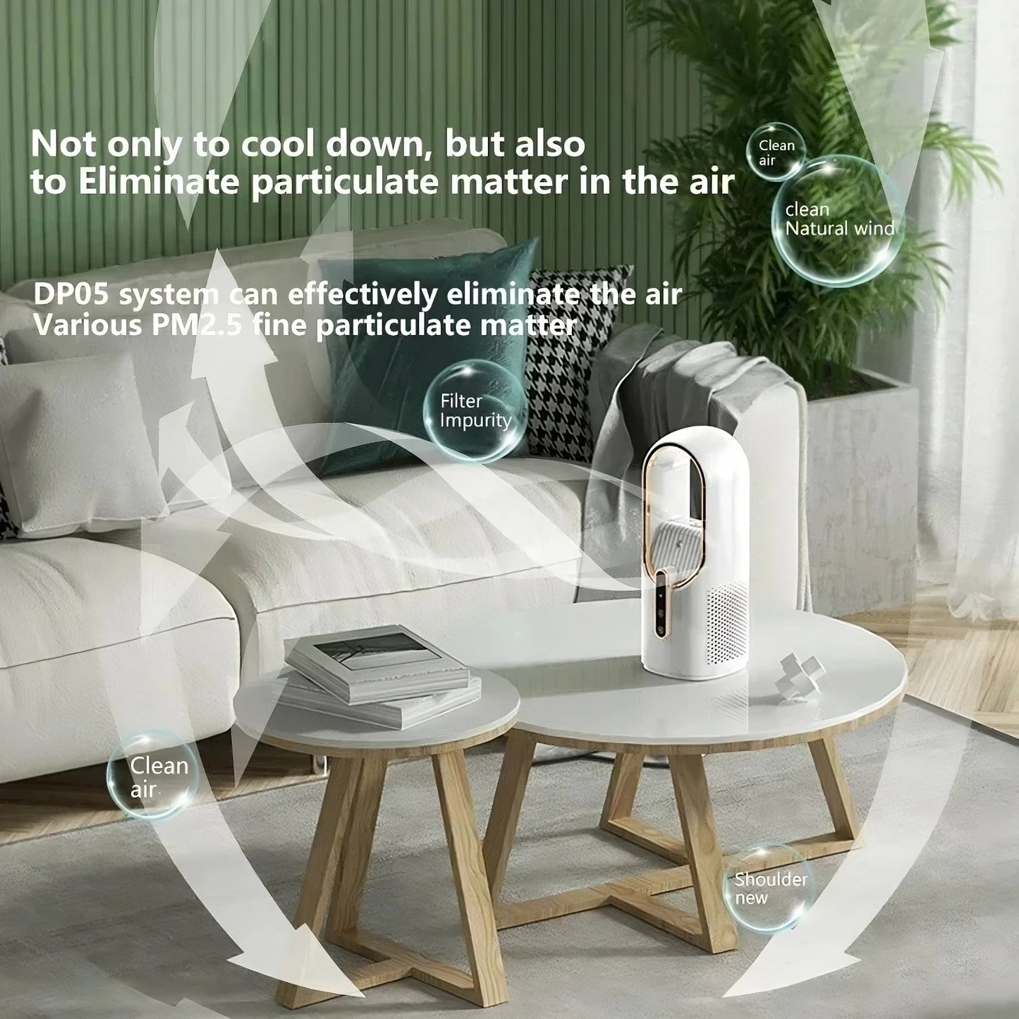 ArcticAir™ Mini Airco met USB en Verneveling