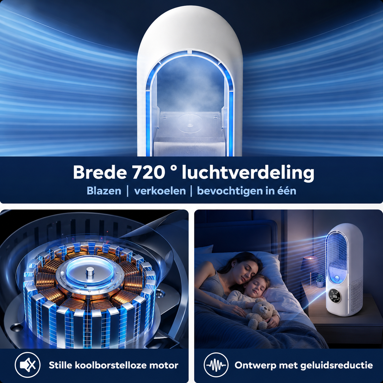 ArcticAir™ Mini Airco met USB en Verneveling