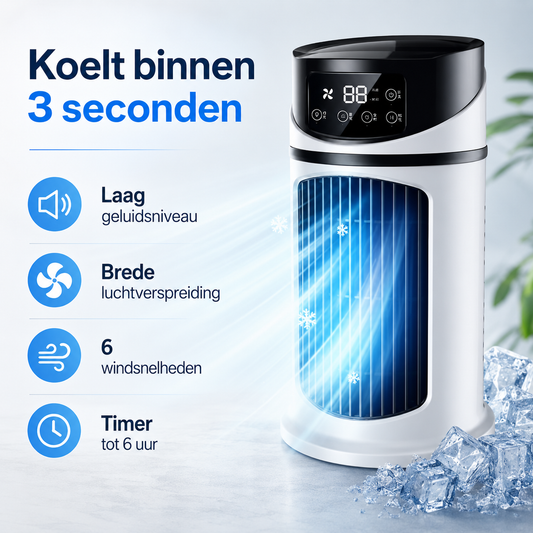 Donirt™ Compact USB Aircooler voor Thuis & Kantoor