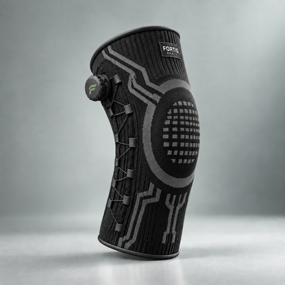 Fortiq Brace – Verstelbare kniebrace met draaiknop voor sport en dagelijks gebruik