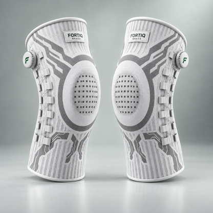 Fortiq Brace – Verstelbare kniebrace met draaiknop voor sport en dagelijks gebruik