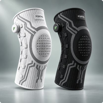 Fortiq Brace – Verstelbare kniebrace met draaiknop voor sport en dagelijks gebruik
