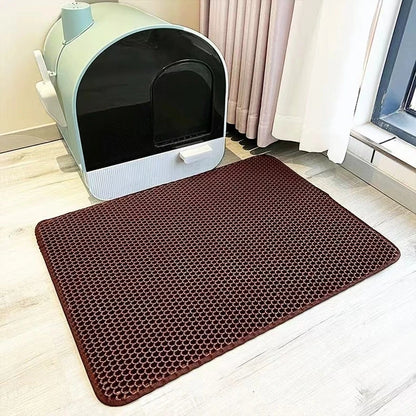 Furz Catmate™ korrelmat – Dubbellaagse kattenbakmat voor een schone vloer