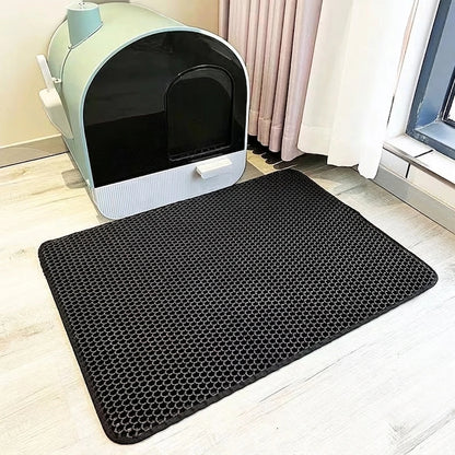 Furz Catmate™ korrelmat – Dubbellaagse kattenbakmat voor een schone vloer