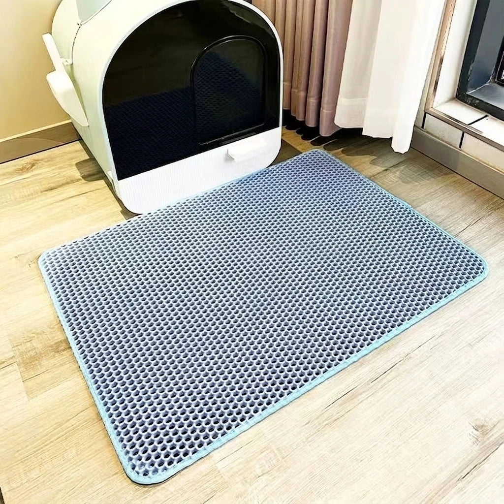 Furz Catmate™ korrelmat – Dubbellaagse kattenbakmat voor een schone vloer