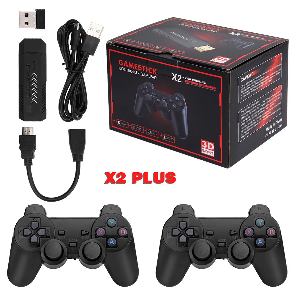 X2 Retro Gamestick – 30.000+ Klassieke Games, Plug & Play op je TV