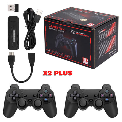 X2 Retro Gamestick – 30.000+ Klassieke Games, Plug & Play op je TV