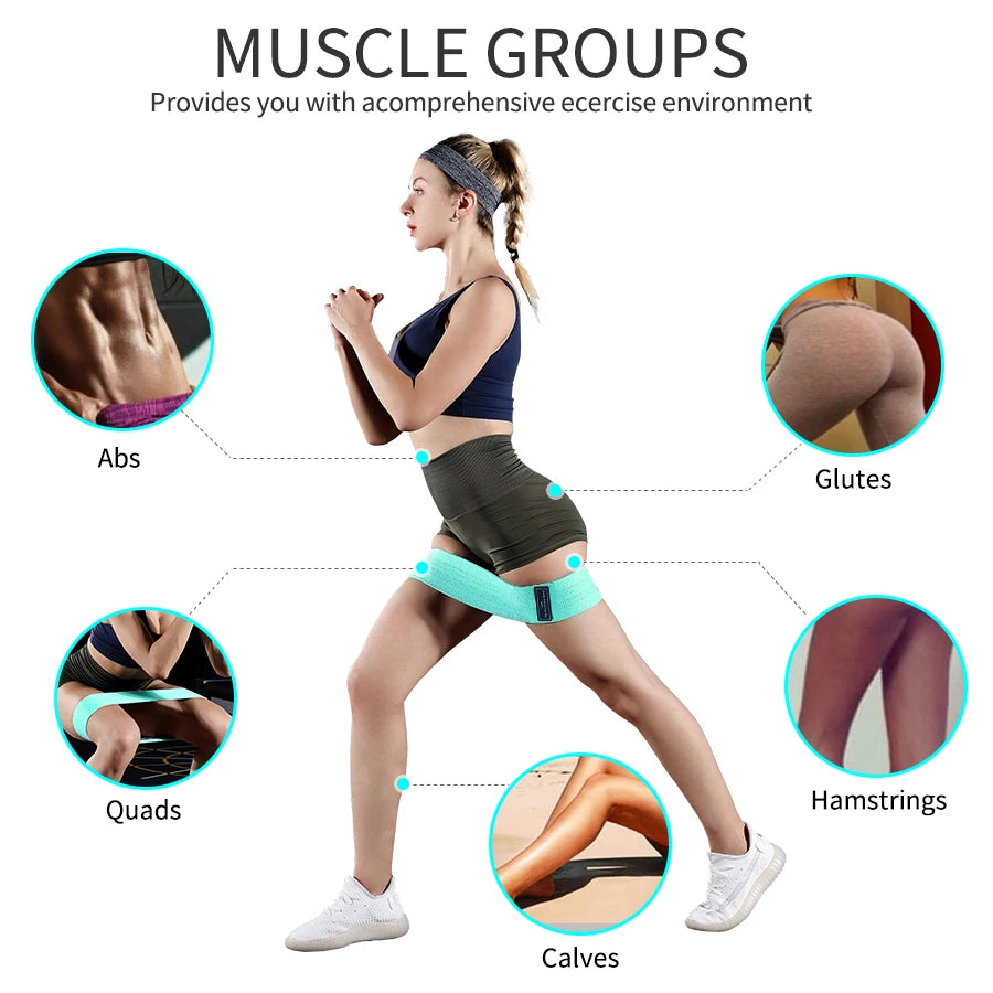 GluteMax™ Resistance bands - Elastische Fitness banden