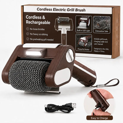 GrillRollo Pro – Elektrische Grillreiniger zonder Borstels