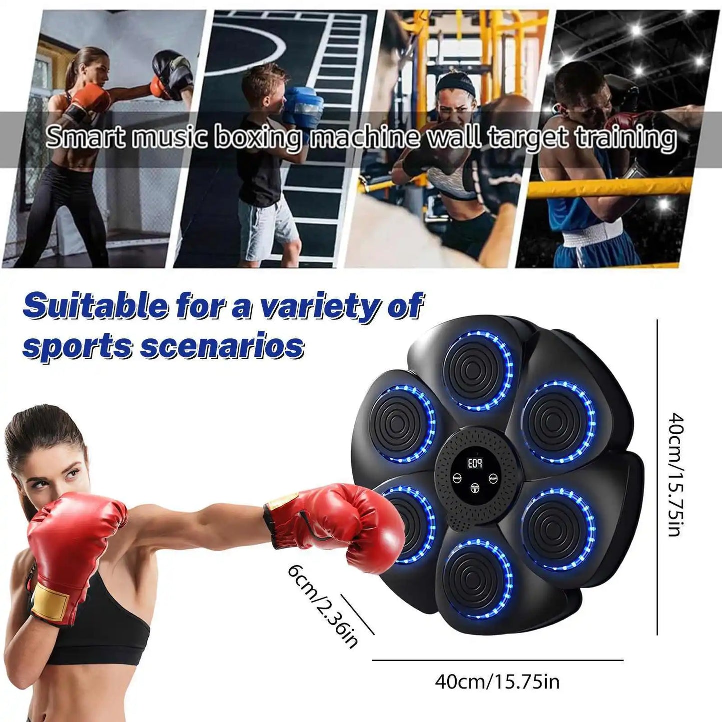 HomeBoxer™ Pro – Slimme Boksmachine voor het Gezin