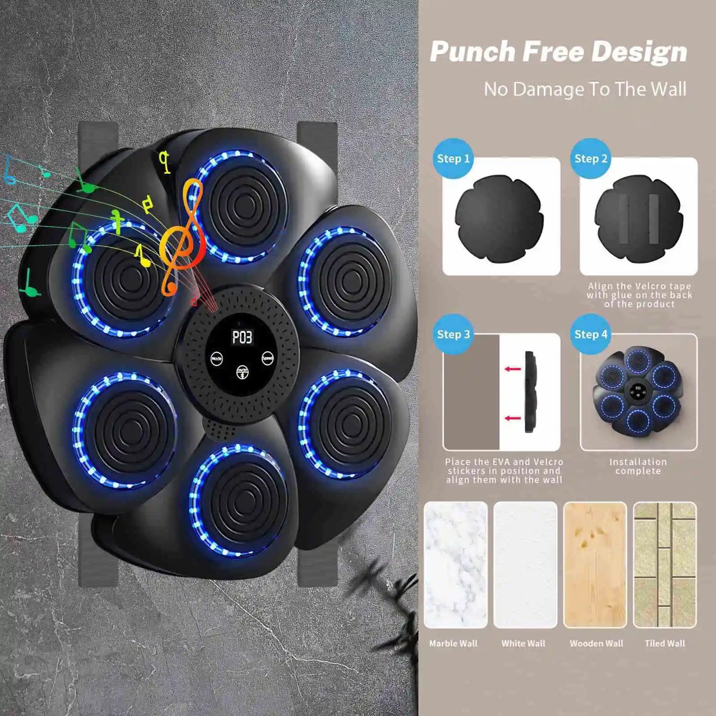 HomeBoxer™ Pro – Slimme Boksmachine voor het Gezin