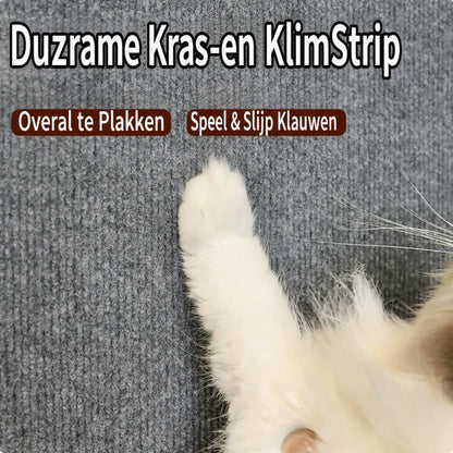 KrabMat™ – Zelfklevende Meubelbeschermer voor Katten
