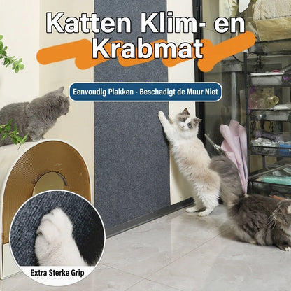 KrabMat™ – Zelfklevende Meubelbeschermer voor Katten