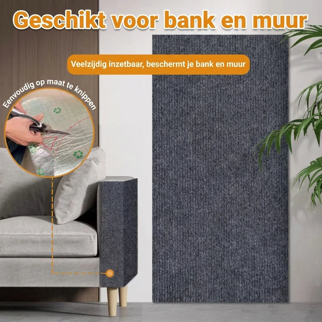 KrabMat™ – Zelfklevende Meubelbeschermer voor Katten