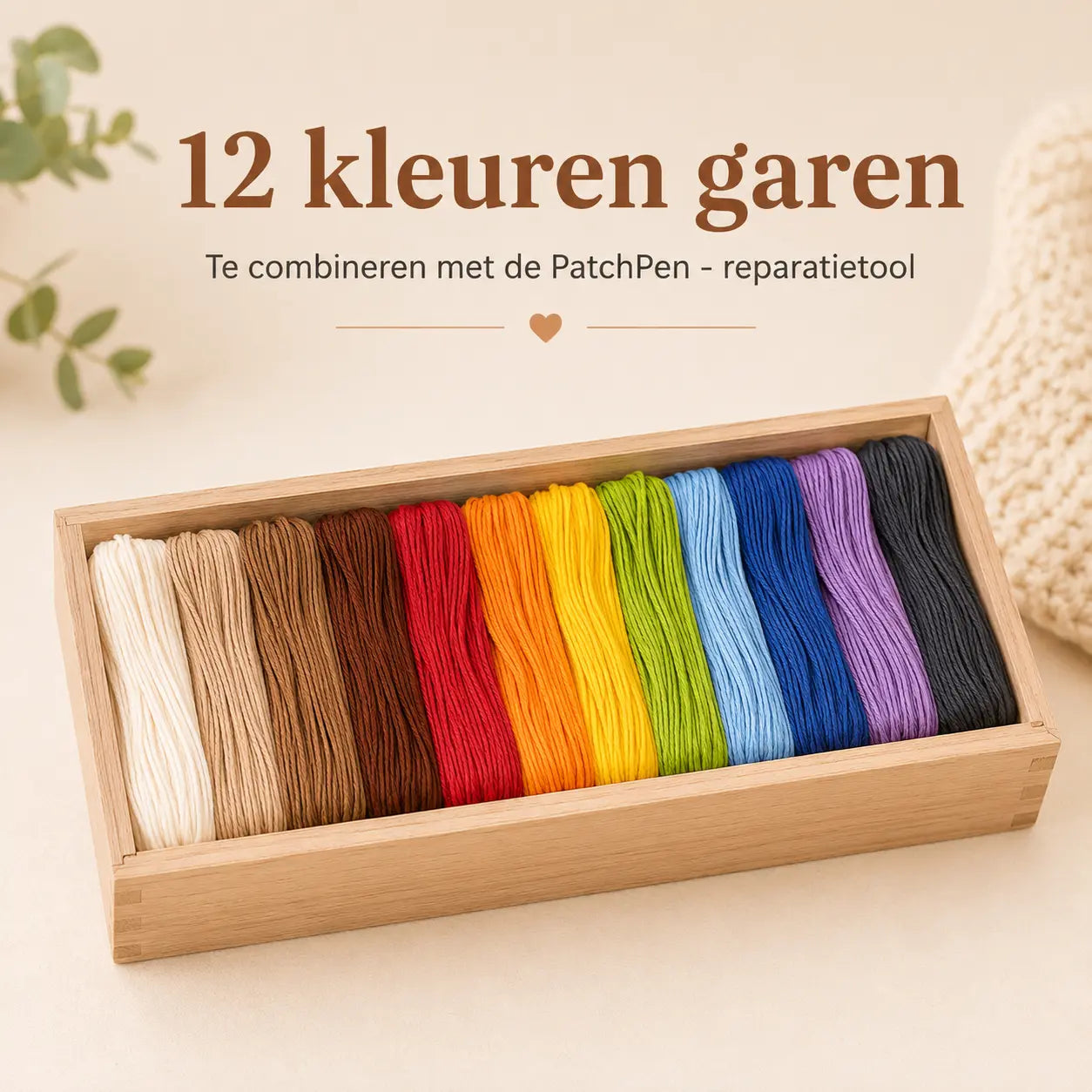 12 extra kleuren garen | PatchPen