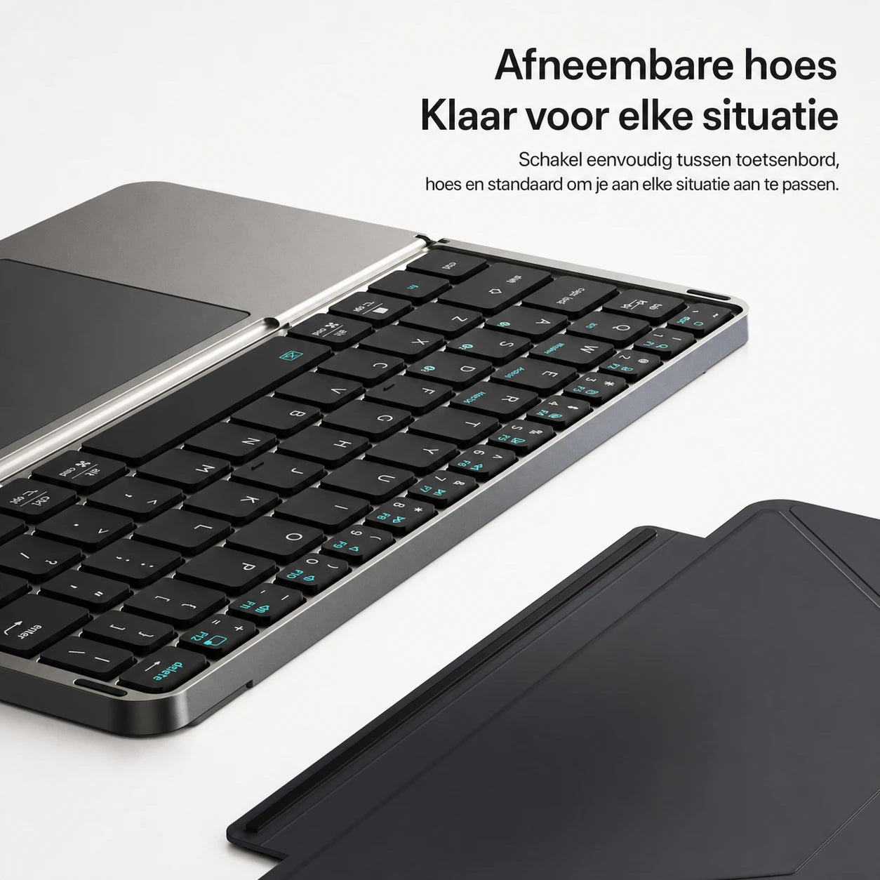 FoldaBoard – Opvouwbaar Bluetooth Toetsenbord met Touchpad