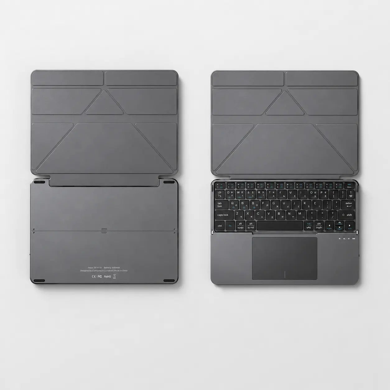 FoldaBoard – Opvouwbaar Bluetooth Toetsenbord met Touchpad