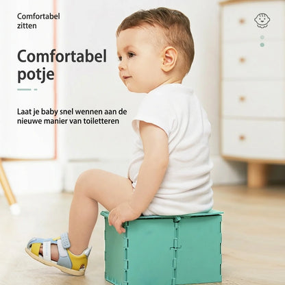 PottyGo™ – Opvouwbaar Reis Plaspotje voor Peuters