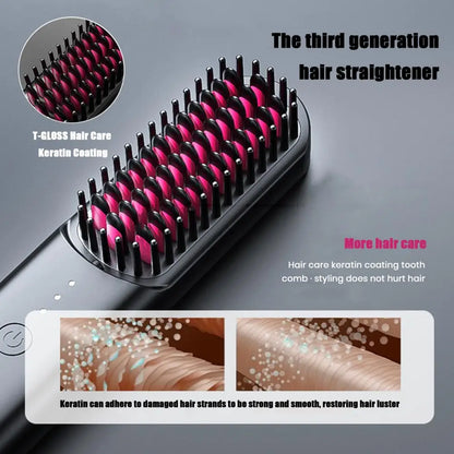 ProStyler™ Draadloze Stijltangborstel - Compact & Snel