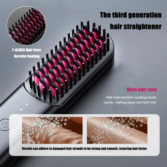 ProStyler™ Draadloze Stijltangborstel - Compact & Snel