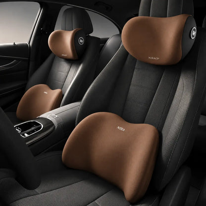 RijdComfort – Ergonomische Nek- & Rugsteunset van Traagschuim