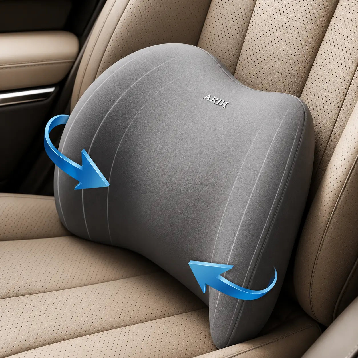 RijdComfort – Ergonomische Nek- & Rugsteunset van Traagschuim