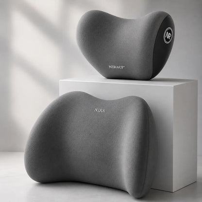 RijdComfort – Ergonomische Nek- & Rugsteunset van Traagschuim