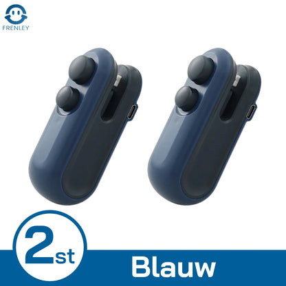 SealSync Mini - 2-in-1 Zaksluiter met USB-C