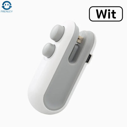 SealSync Mini - 2-in-1 Zaksluiter met USB-C