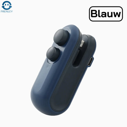 SealSync Mini - 2-in-1 Zaksluiter met USB-C