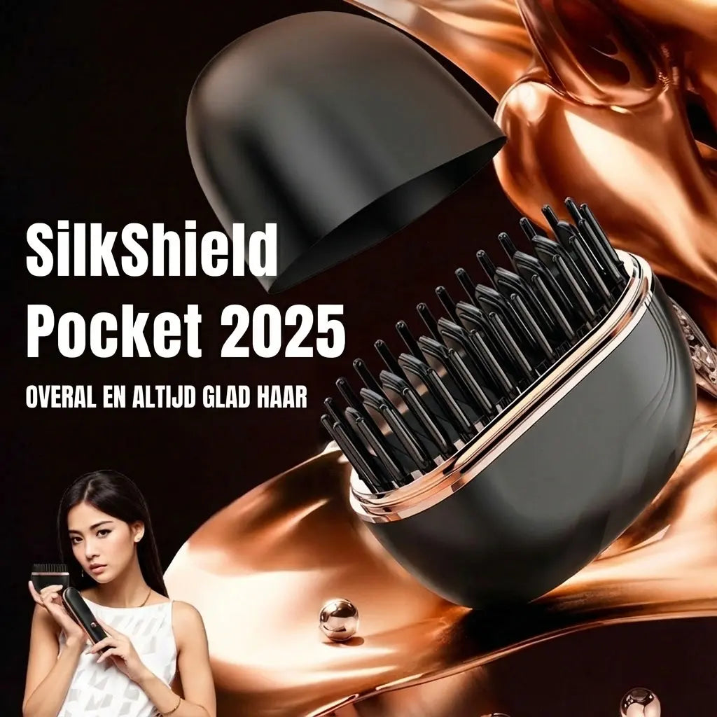 SilkShield™ Pocket 2025 Draadloze Mini Stijlborstel