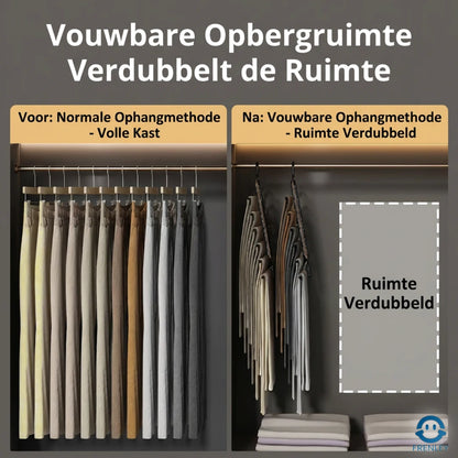 SpaceSaver Broekenhanger 6-in-1