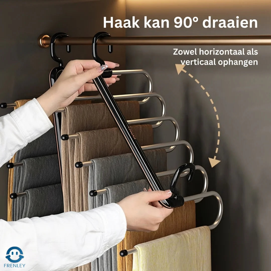 SpaceSaver Broekenhanger 6-in-1