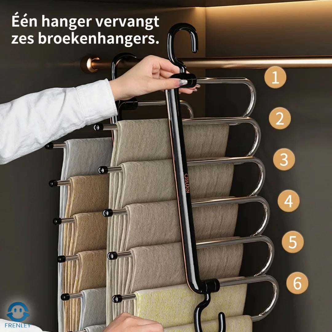SpaceSaver Broekenhanger 6-in-1