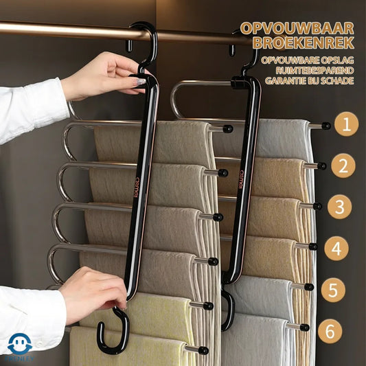 SpaceSaver Broekenhanger 6-in-1