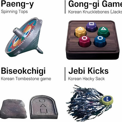 Squid Game™ Klassiek Koreaans Spellenset - 5-delig