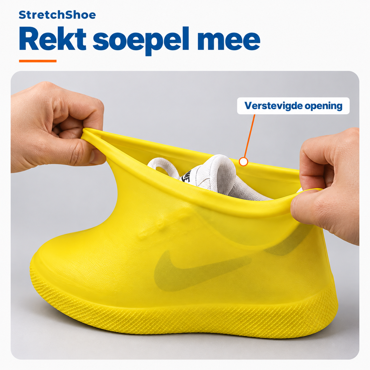 StretchShoe – Waterdichte schoenbeschermers voor regen en modder