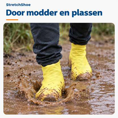 StretchShoe – Waterdichte schoenbeschermers voor regen en modder