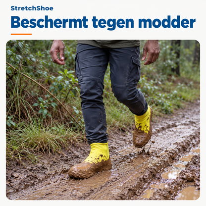 StretchShoe – Waterdichte schoenbeschermers voor regen en modder