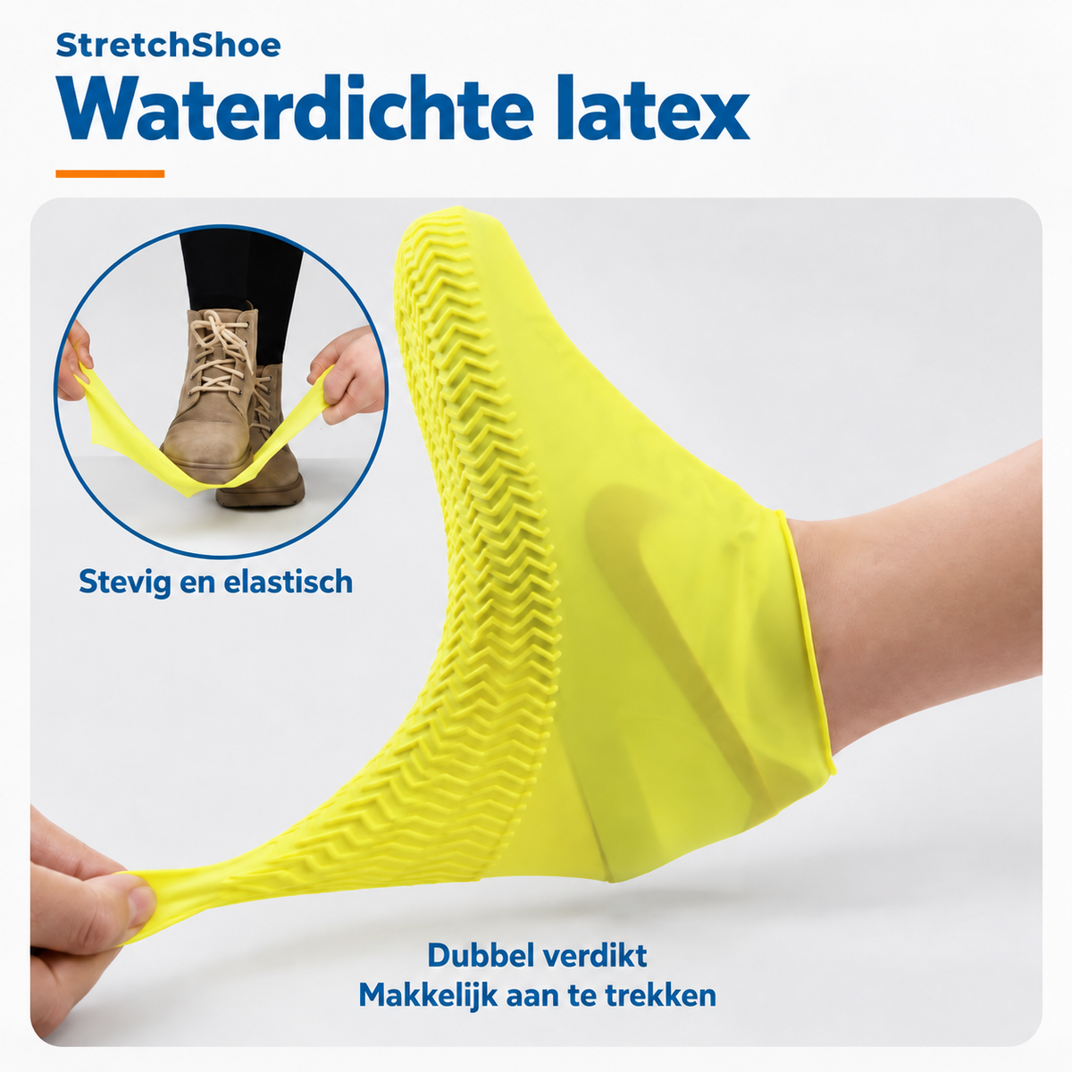 StretchShoe – Waterdichte schoenbeschermers voor regen en modder