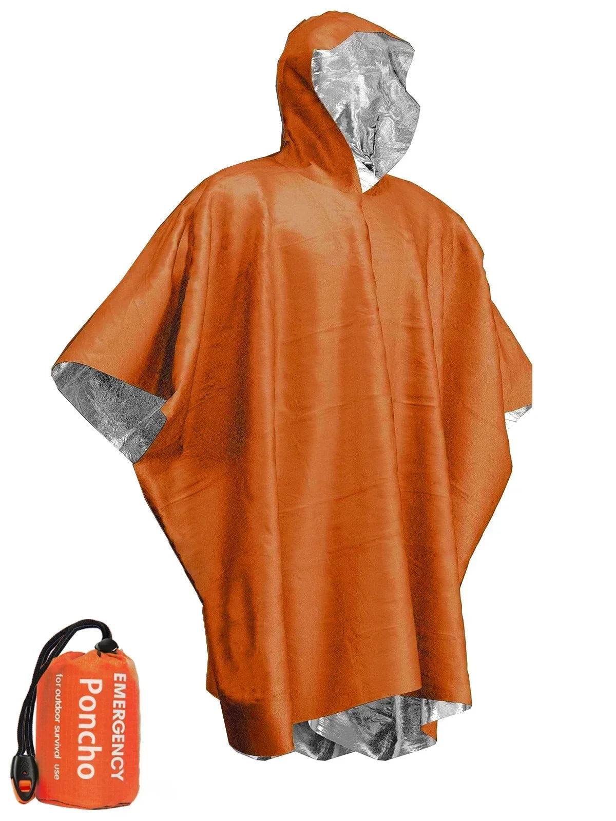 ThermoShield Emergency Poncho – Ultieme Bescherming in Slecht Weer