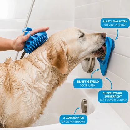 TreatPad Pro™ – Siliconen snackmat met zuignappen voor honden en katten