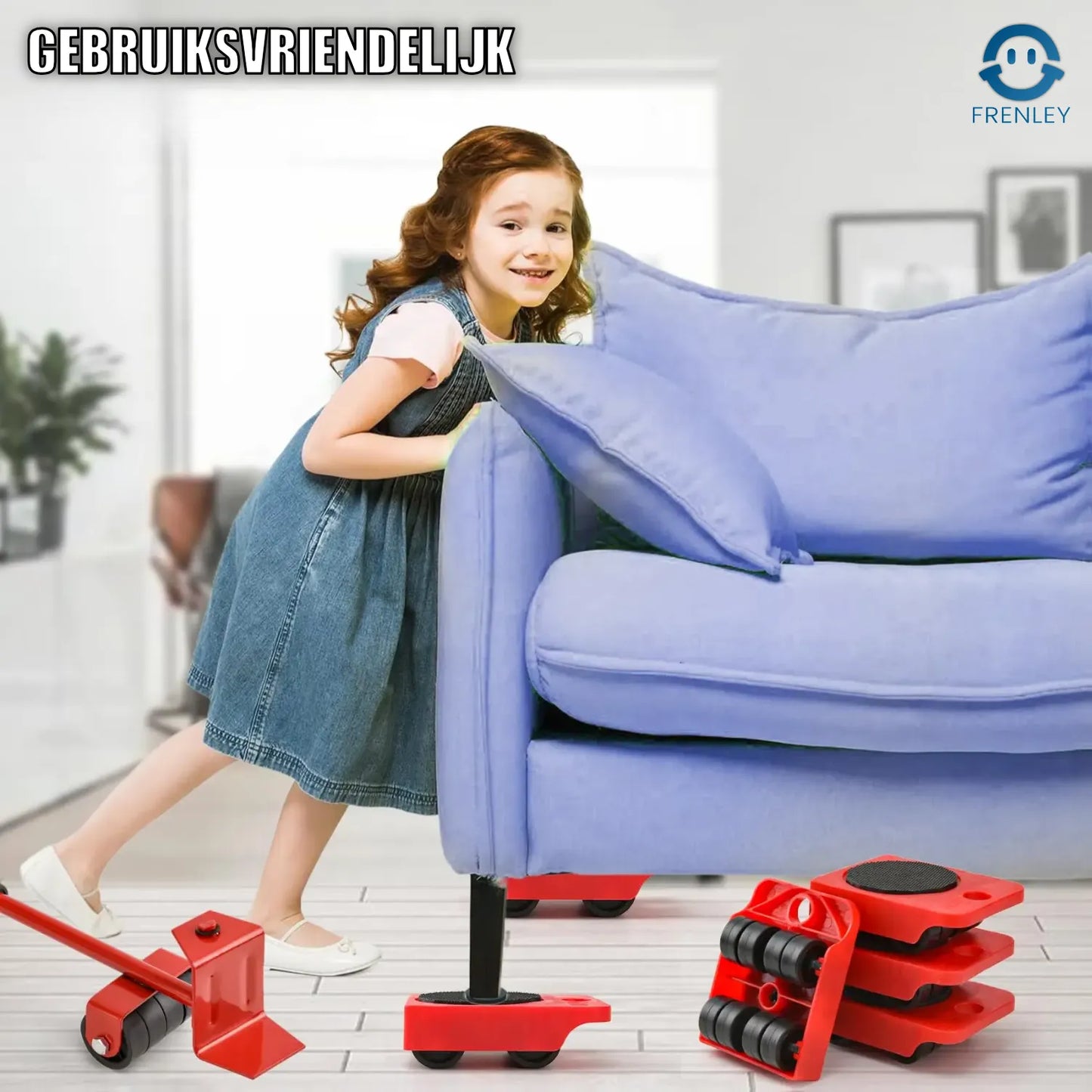 Professionele 5-delige Meubelverhuistoolset – Verplaats Zware Objecten moeiteloos