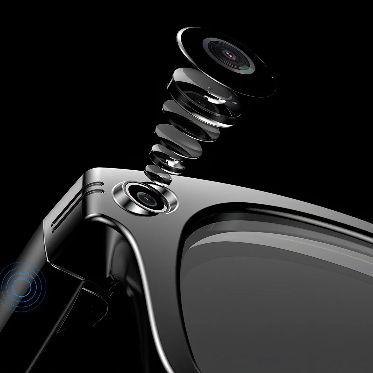 VisionX Smart Glasses – Slimme Bril met Camera en AI
